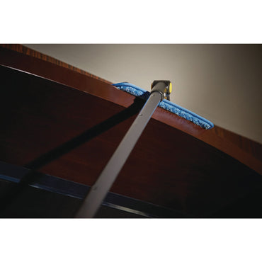 Rubbermaid Twisted Loop Blend Dust Mop, Polyester Yarn, 48", Blue, 12/Carton (RCPJ257BLUCT)