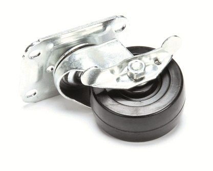 Randell Hd Cst040Hd Caster, 3.75 O/A Height With Brake (RDHDCST040HD)