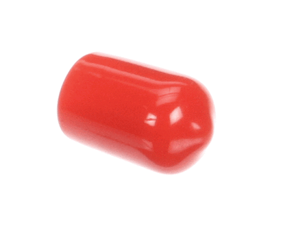 Randell Pl Cap038 Cap, 3/8 Red Rubber 923801 .343X1/2 (RDPLCAP038)