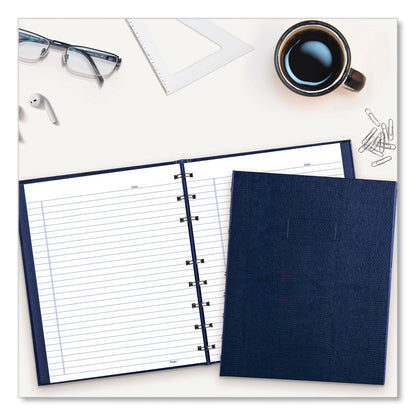 Blueline NotePro Notebook, 1-Subject, Medium/College Rule, Blue Cover,  (75) 9.25 x 7.25 Sheets (REDA7150BLU)