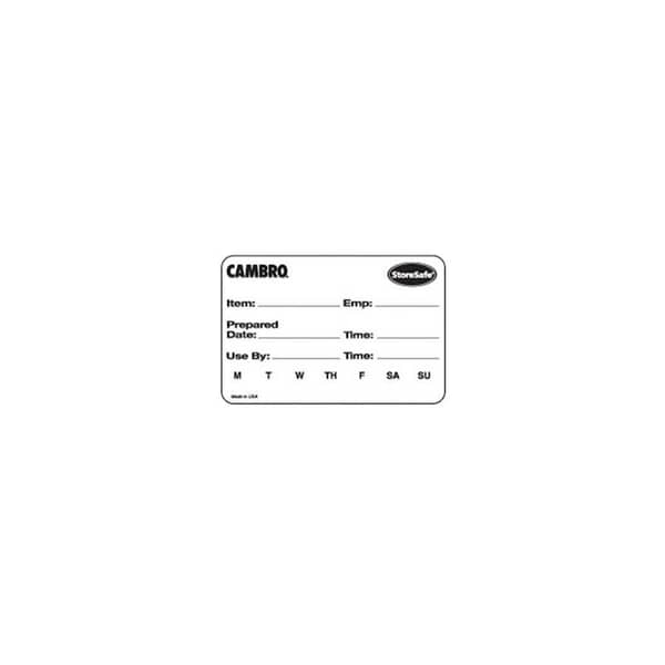 Misc Hardware 10046135 Storesafe Food Rotation Label, 2" X 3", (RES23SLB250)