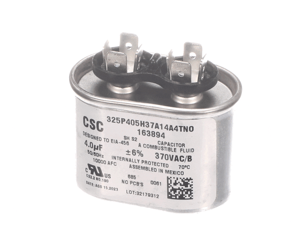 Reznor Rz163894 Repl Capacitor 4Mfd 370V, W/Brkt (REZRZ163894)