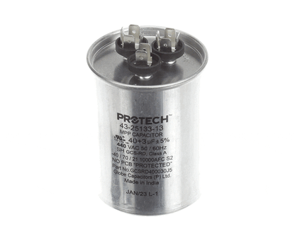 Rheem 43-25133-13 Dual Capac 40/3 Mfd 440V Round (RHM43-25133-13)
