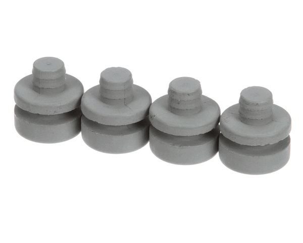 Robot Coupe ROB39833 Grey Feet Assembly (X4) ROB39833 (ROB39833)