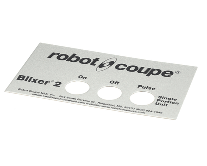 Robot Coupe 39874 Front Plate Assembly (ROB39874)