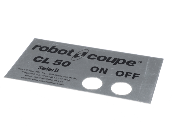 Robot Coupe 406860 Cl50D Ul Front Plate (ROB406860)