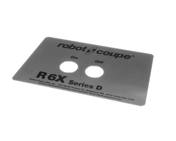 Robot Coupe 407233 Front Plate R6X Series D (ROB407233)