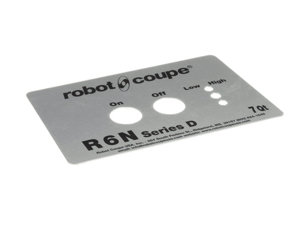 Robot Coupe 407234 Front Plate R6N Series D (ROB407234)