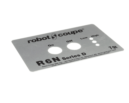 Robot Coupe 407234 Front Plate R6N Series D (ROB407234)