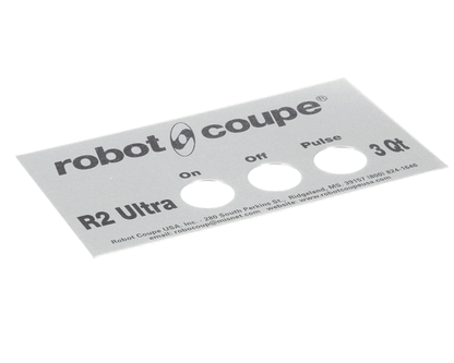 Robot Coupe 407670 Front Plate R2U N Us (ROB407670)