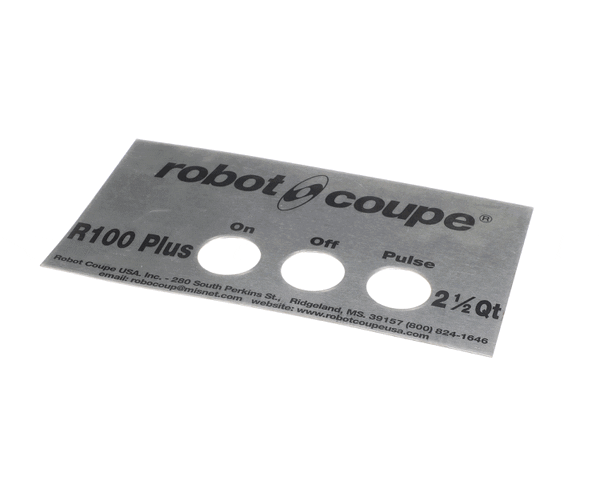 Robot Coupe 407677 Front Plate R100 Plus V2 (ROB407677)