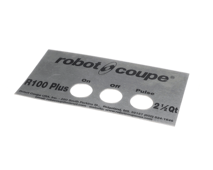 Robot Coupe 407677 Front Plate R100 Plus V2 (ROB407677)