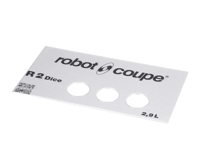 Robot Coupe 407902 R2 Dice Front Plate (ROB407902)