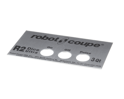 Robot Coupe 407903 R2U Dice Front Plate (ROB407903)