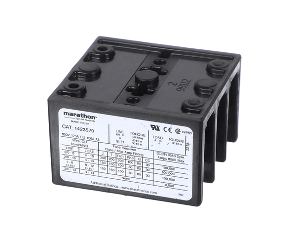 Royal Range 2613 Power Distribution Block, 3 Pole (ROY2613)
