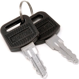 Global Industrial Replacement Keys For 237635GY, 237635BK & 237635TN & 269876GY & 269876WH (WBRP9007)