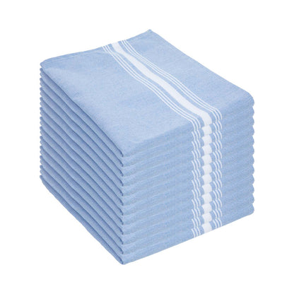 Arkwright Home® Mariposa Bistro NaPackin 18x22 RV Baby Blue Stripe, 12/Pack (RV-BISTRO-BB)