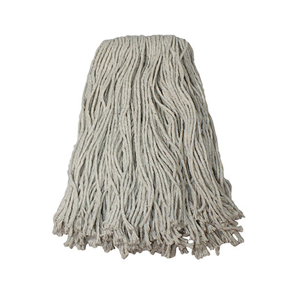 Impact® Saddle-Type Cut-End Cotton Wet Mop Head, 24 oz, Natural, 12/Case (IMPS12124)