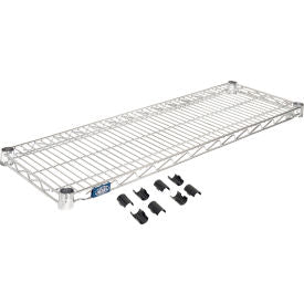 Nexel WBS1236C Chrome Wire Shelf 36"W x 12"D (WBS1236C)