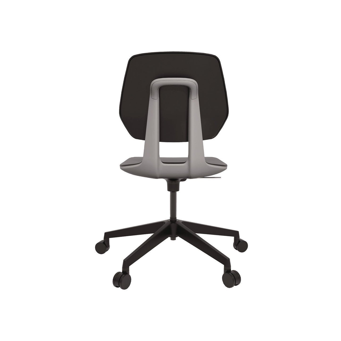 Safco Commute Chair T-Bar Arm Set, Black, 2/Set (SAF7829BL)