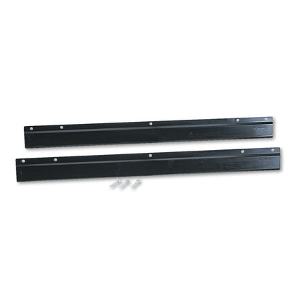 Safco E-Z Stor Steel Project Centers, Wall Mount Bracket Set, Black (SAF9200BL)