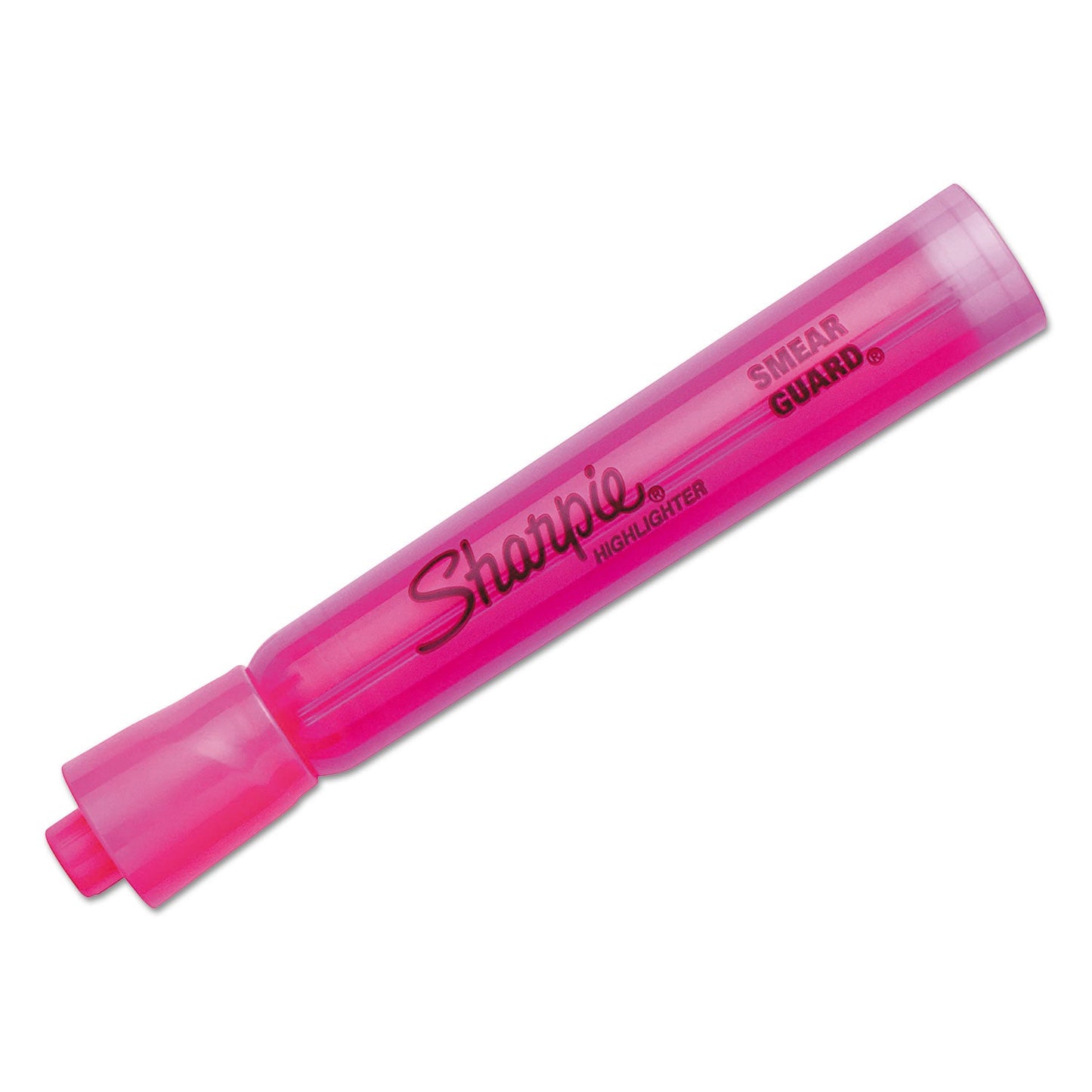 Sharpie Tank Style Highlighters, Chisel Tip, Pink, Dozen (SAN25009B)