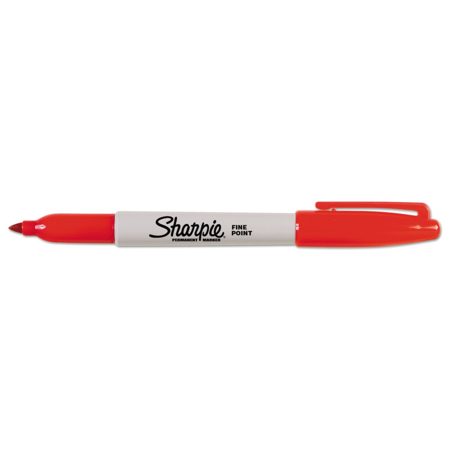 Sharpie Fine Tip Permanent Marker, Red, Dozen (SAN30002B)