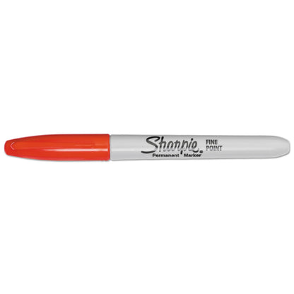 Sharpie Fine Tip Permanent Marker, Red, Dozen (SAN30002B)