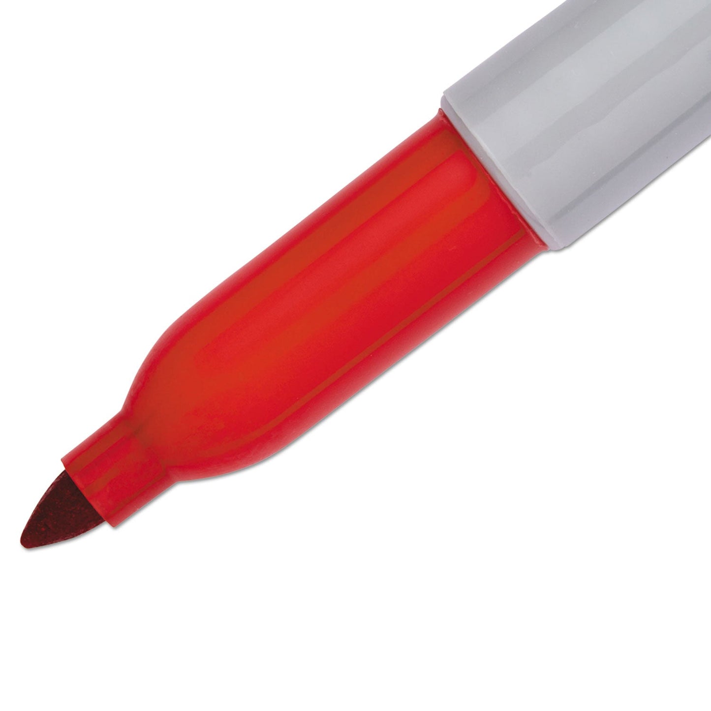 Sharpie Fine Tip Permanent Marker, Red, Dozen (SAN30002B)