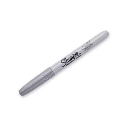 Sharpie Metallic Fine Point Permanent Markers, Metallic Silver, 36/Pack (SAN9597)