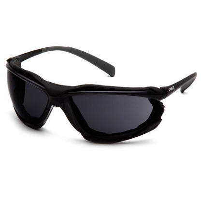 Pyramex® Proximity® Foam Padded Safety Glasses, Gray Anti-Fog Lens, Black Frame (HOSSB9323ST)