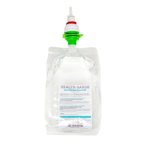Hospeco® Health Gards® Foam Toilet Seat Cleaner Refill, 1000 ml, 6/Case (HOSSCF1000TSC)