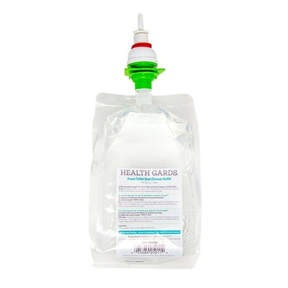 Hospeco® Health Gards® Foam Toilet Seat Cleaner Refill, 1000 ml, 6/Case (HOSSCF1000TSC)