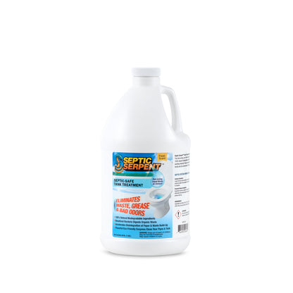 Hospeco® Septic Serpent Septic Tank Cleaner 64 oz (1/2 Gallon), Case of 6 (HOSSEPTIC-64)