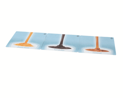 Server 86749 3 Decals- Caramel Cheese Fudge (SER86749)