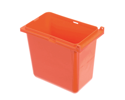 Server 87195 Jar, 1/9 Size, 6 In Deep, Orange (SER87195)