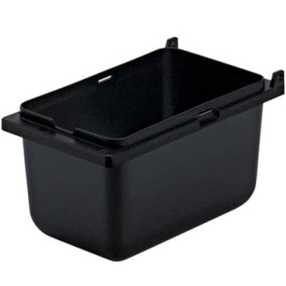 Server 87202 Jar, 1/9 Size, 3.50 In Deep, Black (SER87202)