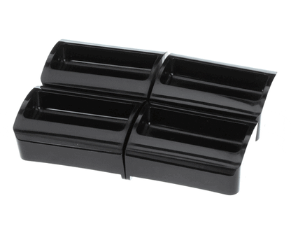 Server 88732 Portion Tray, .45 Fl Oz Blk, 4 Pack (SER88732)