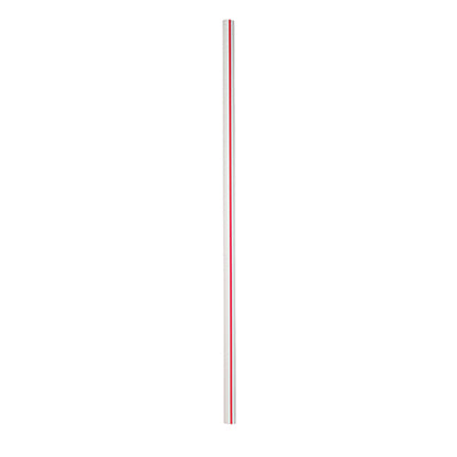 Safety Zone® Giant Soda Straw 7.75 in Red, Case of 7200 (SZNSG108IWR)