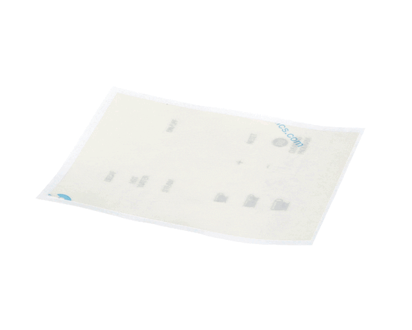 Schaerer 3370063628 Sticker, Sil Keyboard So 1 (SH3370063628)