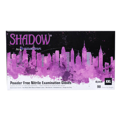 Art Noir® Nitrile Powder Free 6 mil Exam Gloves, Black, 2XL, Case of 900 (HOSSHD939)
