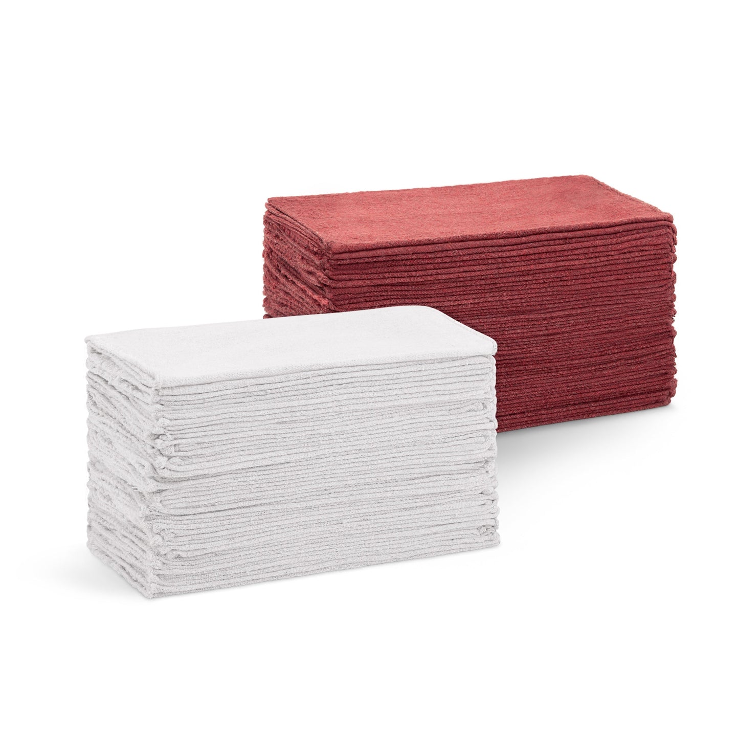 Arkwright Home® Messy Mechanic Shop Towels 12x14 White, 100/Bag, Case of 6 Bags (SHOP-100-WH)