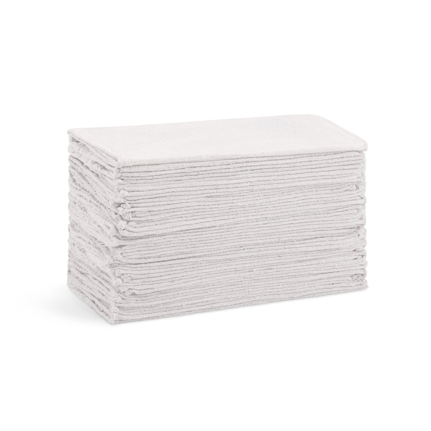 Arkwright Home® Messy Mechanic Shop Towels 12x14 White, 50/Bag, Case of 6 Bags (SHOP-50-WH)