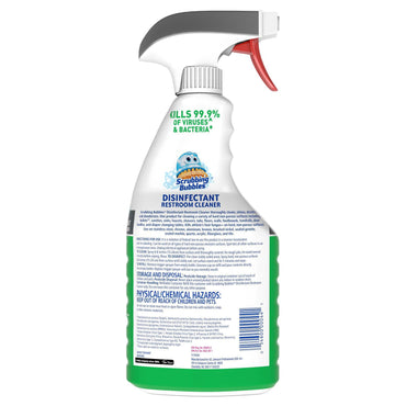 Scrubbing Bubbles Disinfectant Restroom Cleaner, Fresh Scent, 32 oz Spray Bottle, 8/Carton (SJN334879)