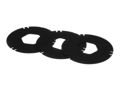 San Jamar Xc2422S-5Bk Repl Gasket, Sm/Med Black (3)-C2410 (SJXC2422S-5BK)