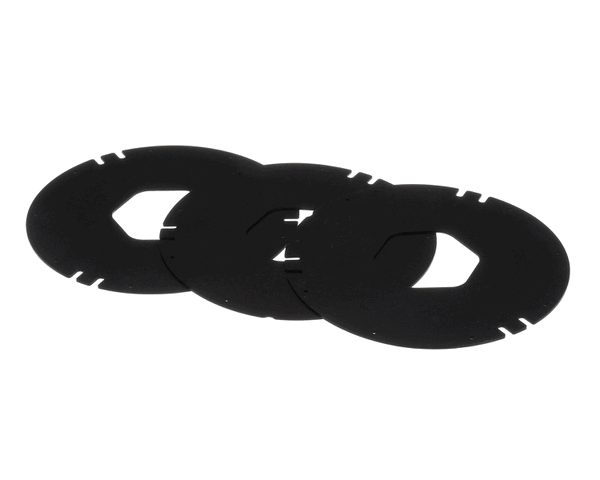 San Jamar Xc2422Sbk Repl Gasket, Small Black (3) -C2410 (SJXC2422SBK)