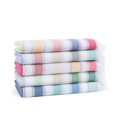 Arkwright Home Sandfree Beach Towel 35x75 Assorted 5PK (6/Pack) (P-SNDFREE-ASST)