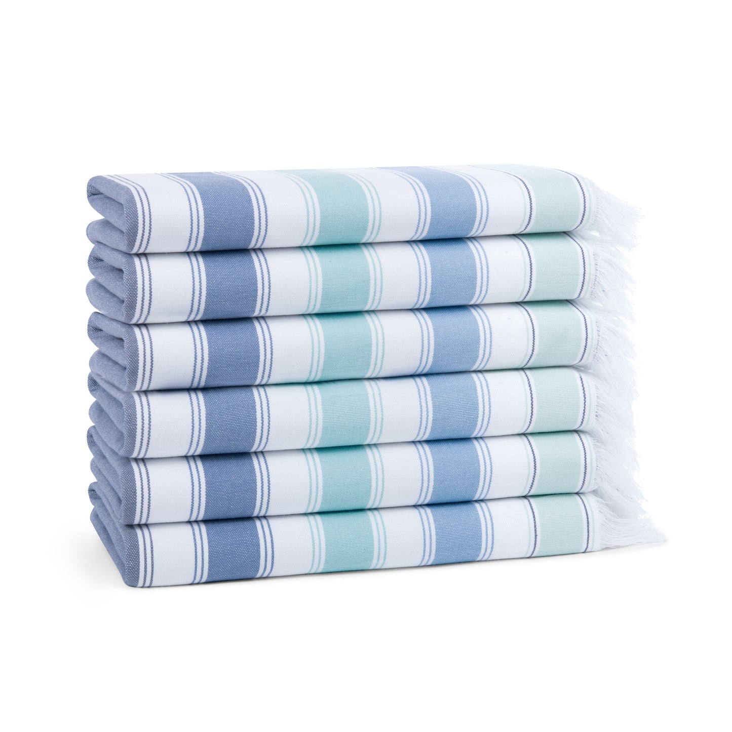 Arkwright Home Sandfree Beach Towel 35x75 Cool 6PK (6/Pack) (P-SNDFRE-CL-6PK)