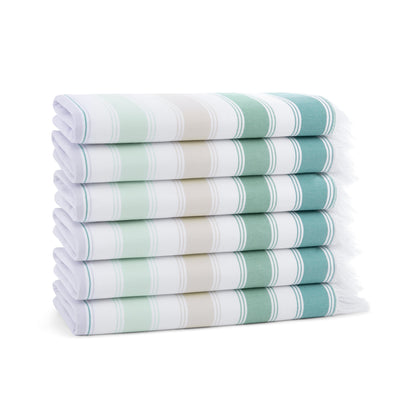 Arkwright Home Sandfree Beach Towel 35x75 Nature 6PK (6/Pack) (P-SNDFRE-NT-6PK)