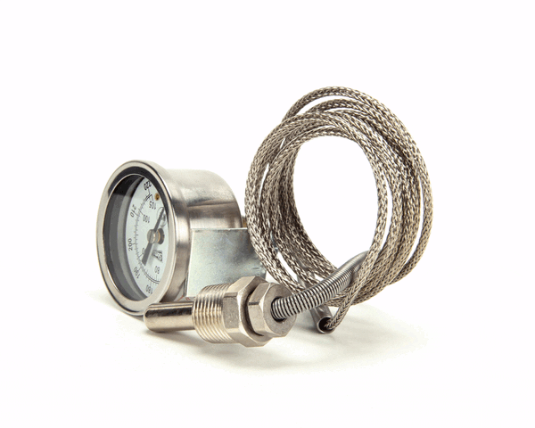 Stero Dishwasher SOP65-1135 Temperature Gauge, Braided, 100 - 220F P65-1135 (SOP65-1135)